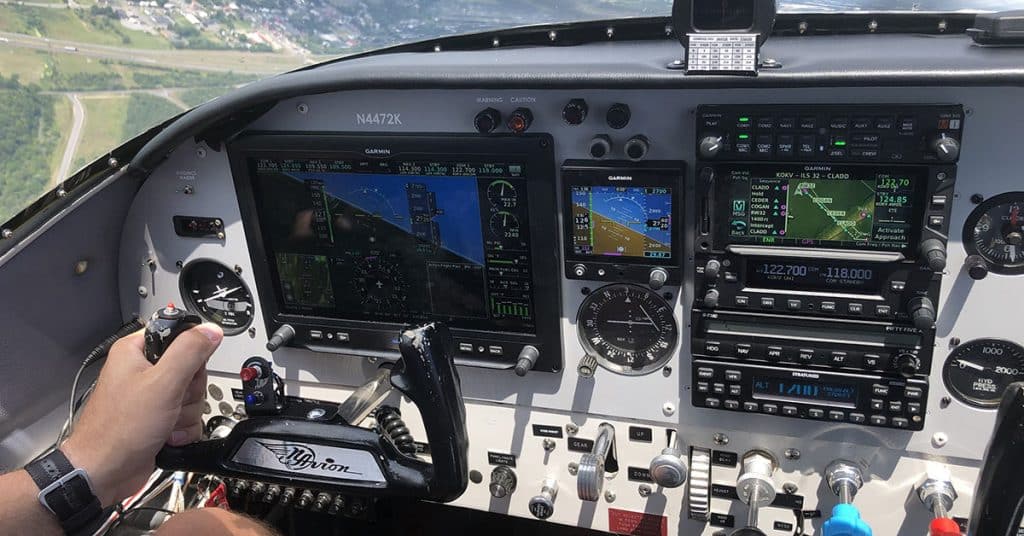 Navion avionics custom panel upgrade.