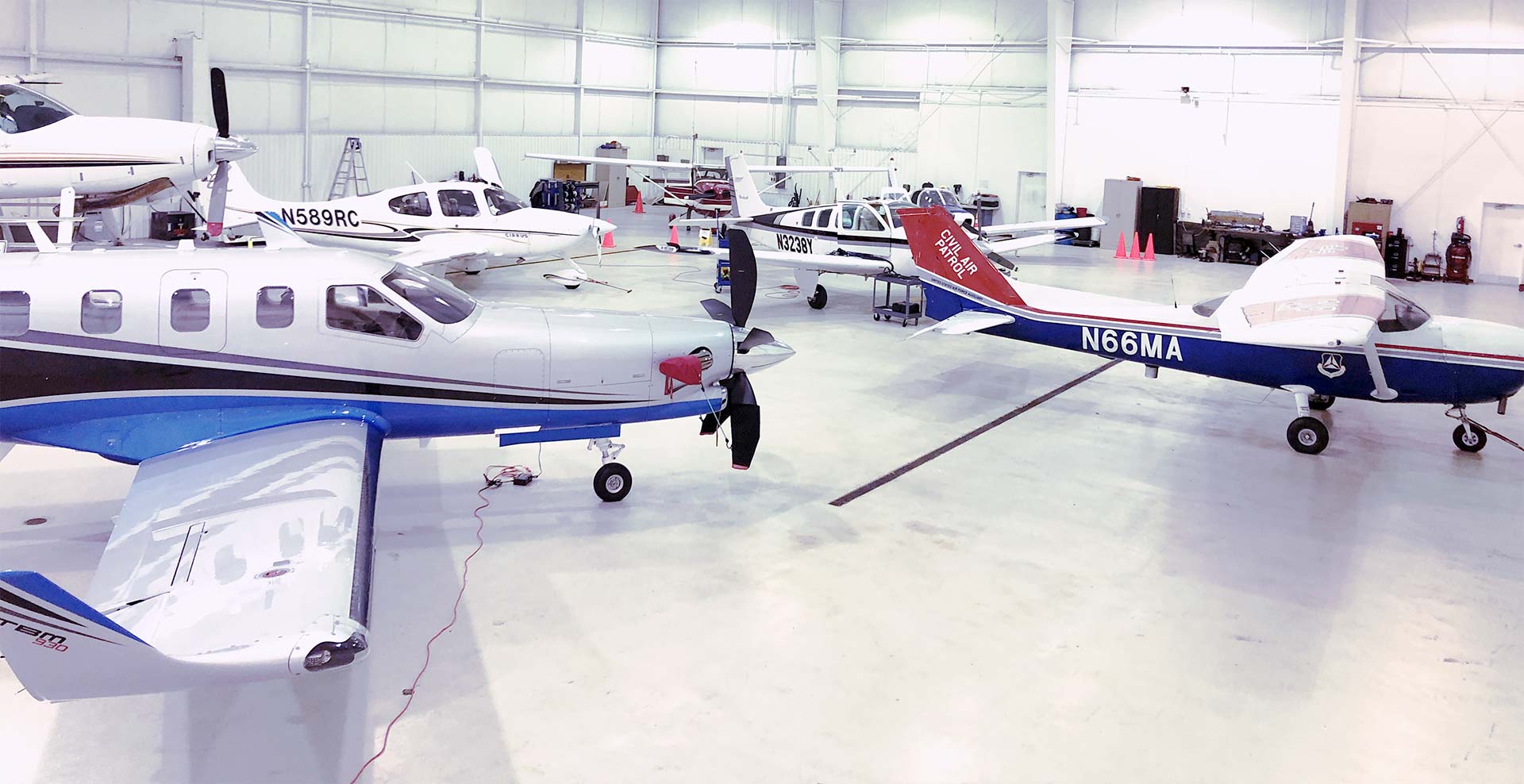 OnWing hangar in Winchester, VA.