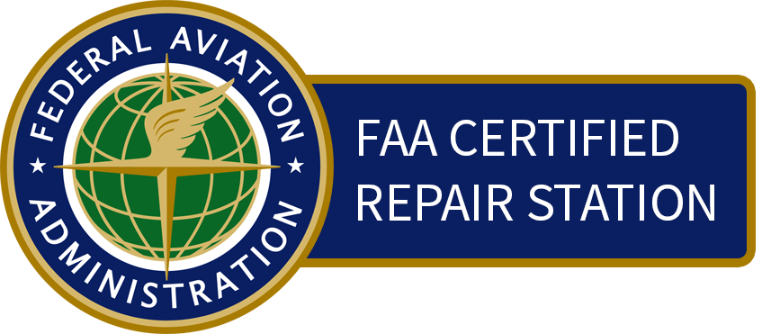 FAA Certified Repair Station logo.